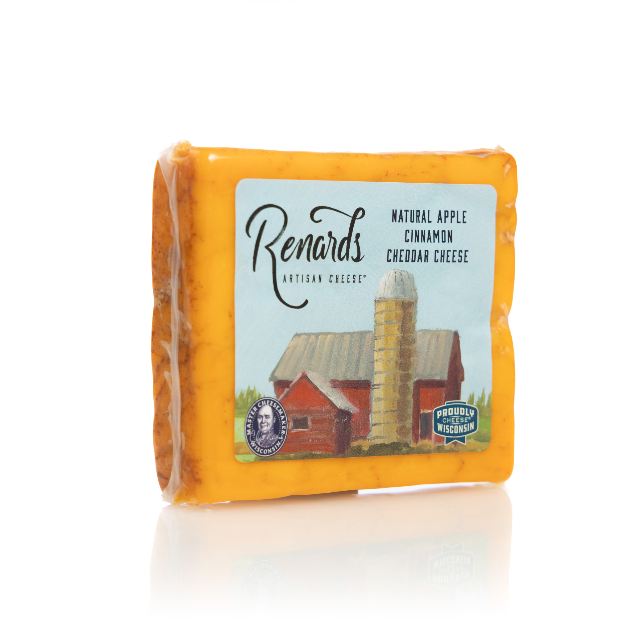 Apple Cinnamon Cheddar Cheese – Renard's Cheese