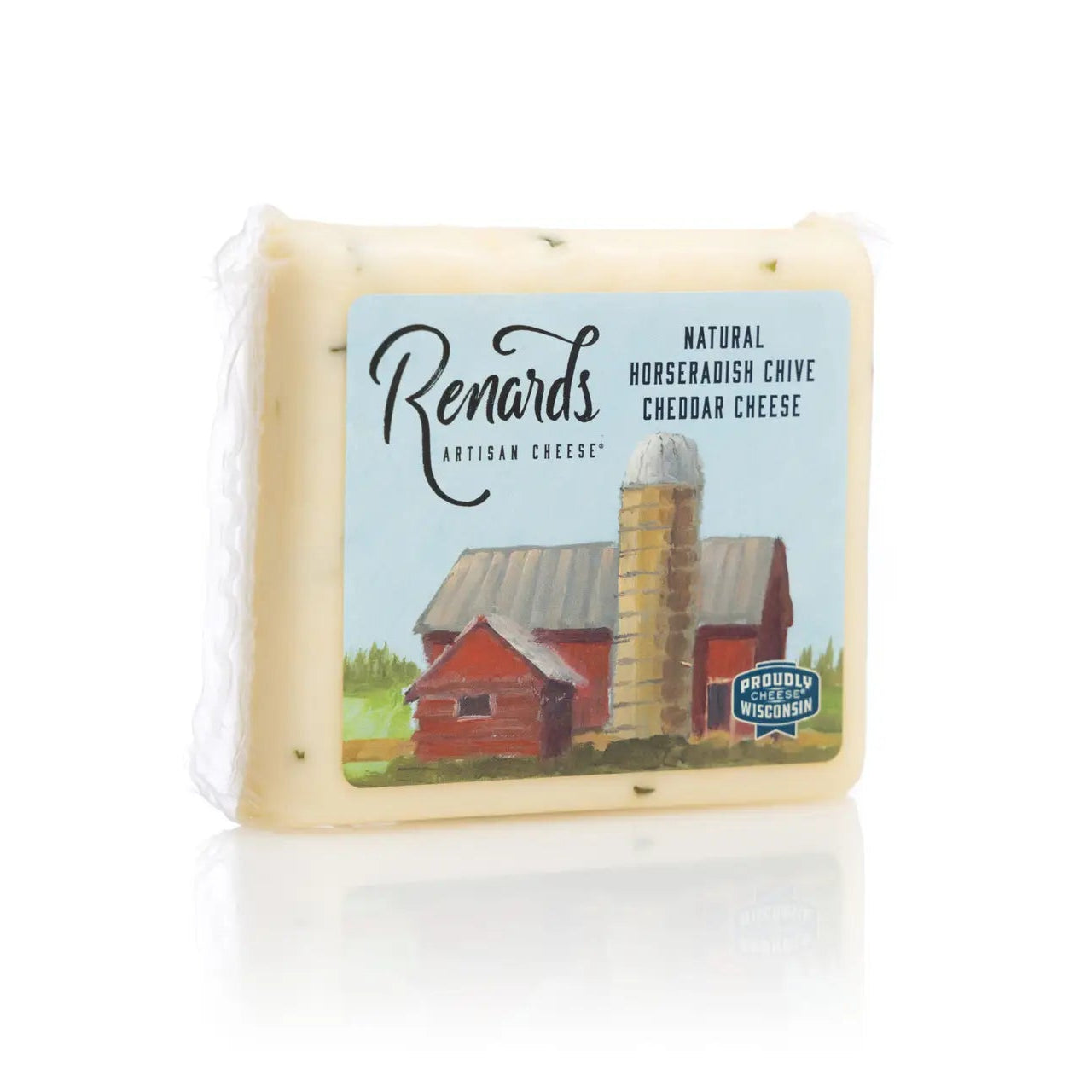 Horseradish and Chive Sharp Cheddar Cheese – Renard's Cheese