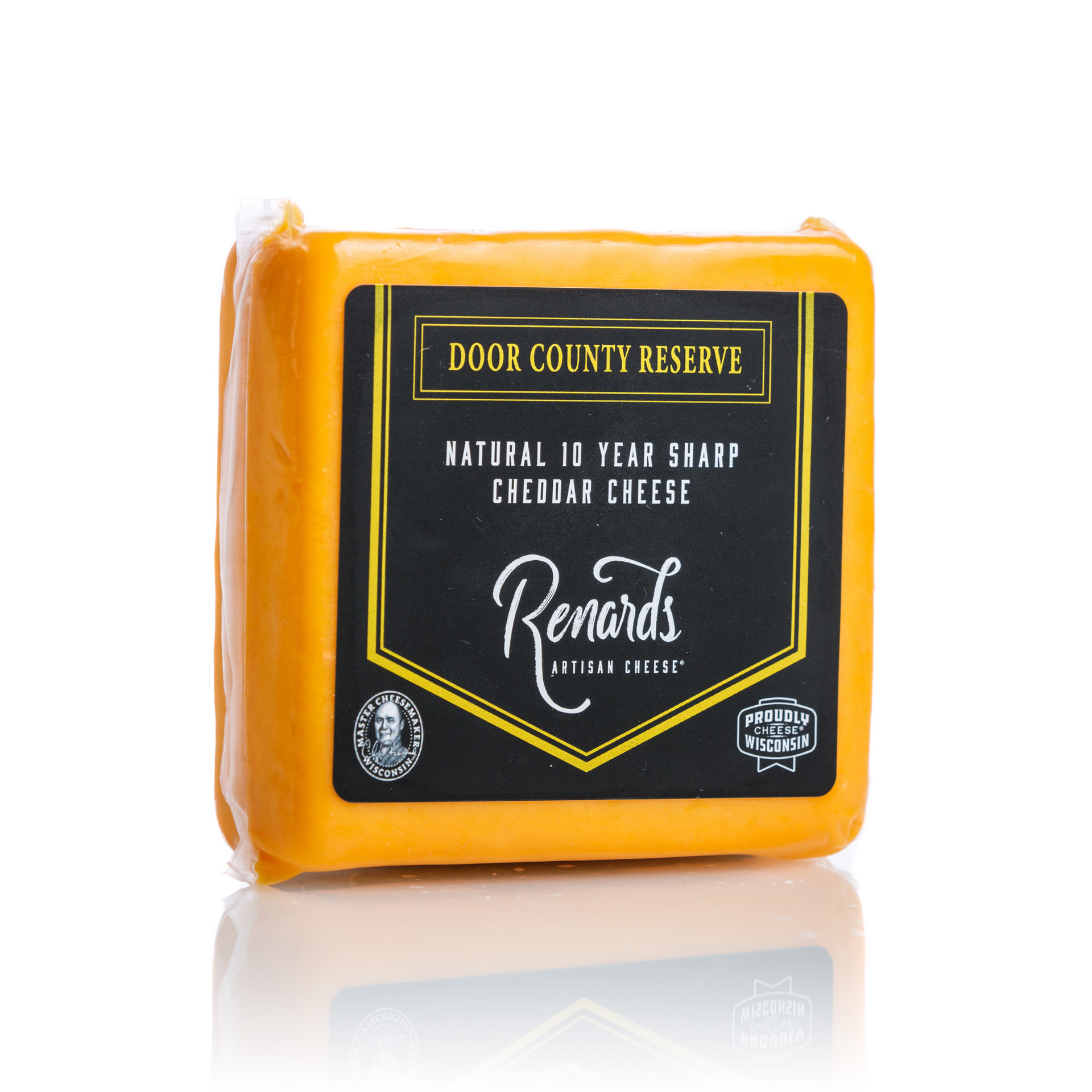 10 Year Aged Sharp Cheddar Cheese – Renard's Cheese