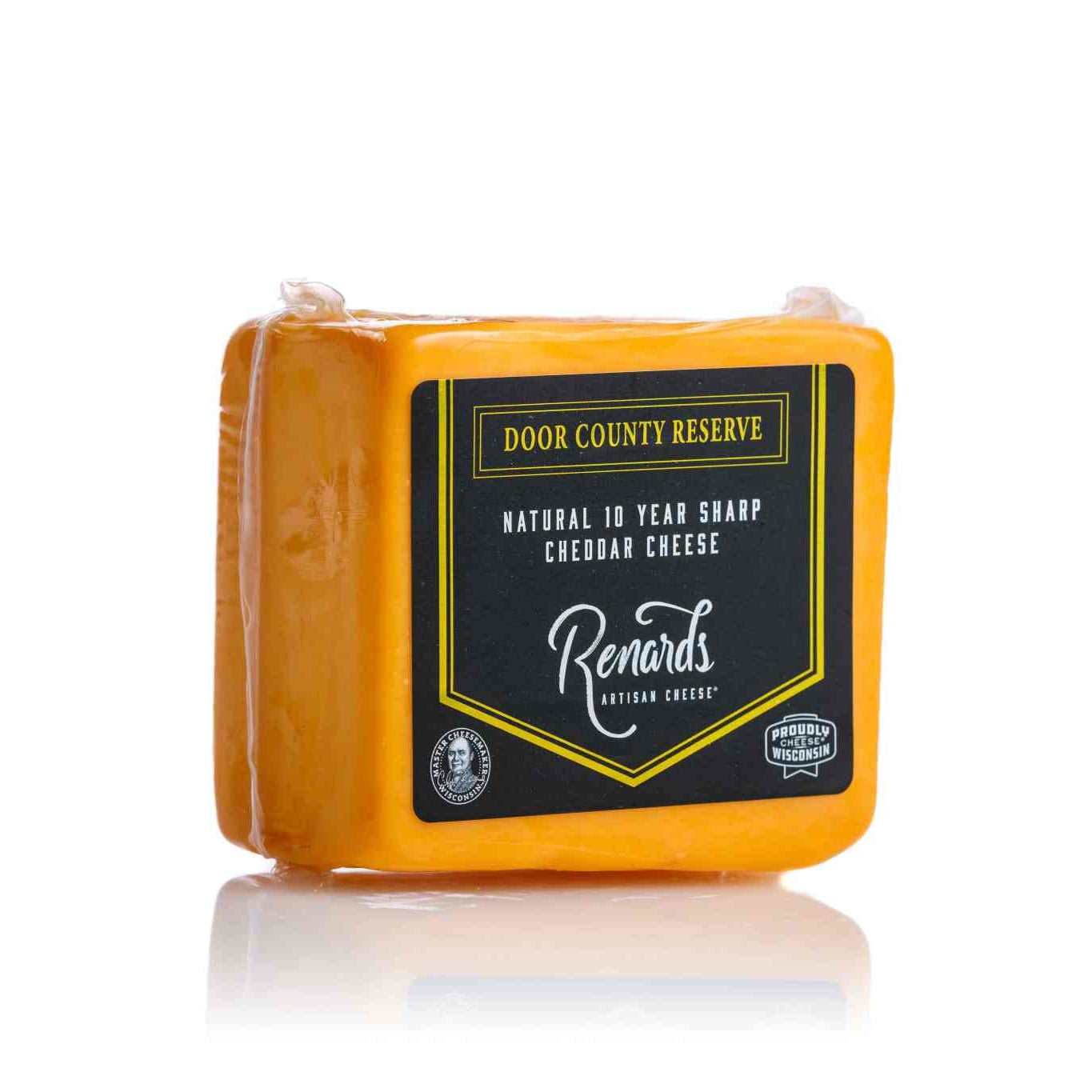 10 Year Aged Sharp Cheddar Cheese – Renard's Cheese