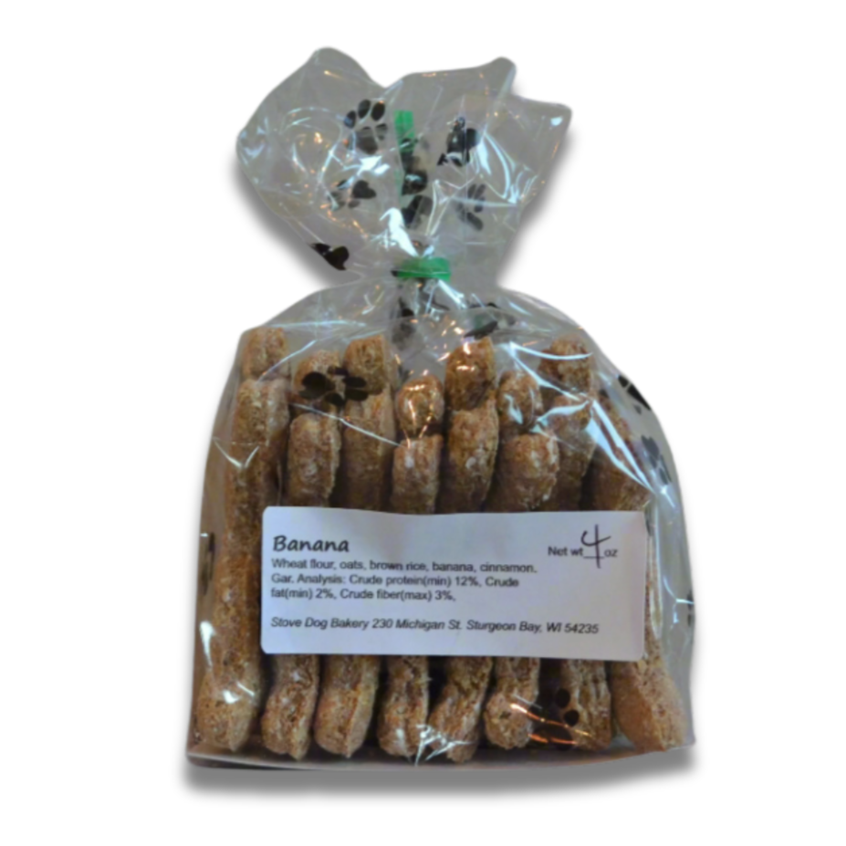 Bag of Banana Bunny Dog Treats