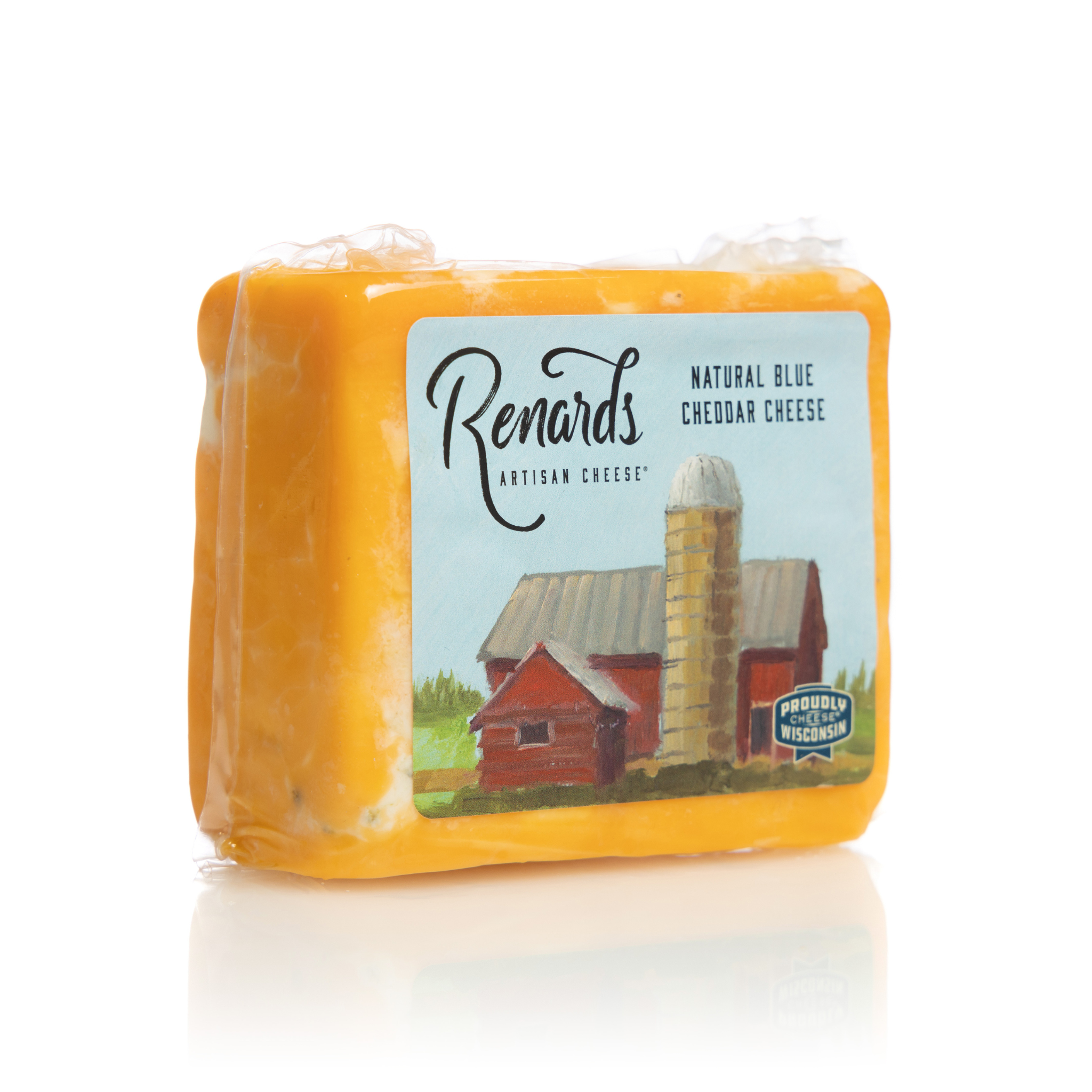 Natural Blue Cheddar Cheese 1lb