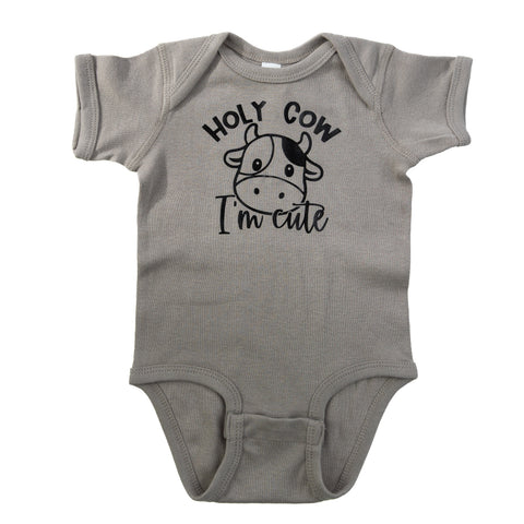 "Holy Cow I'm Cute" onesie