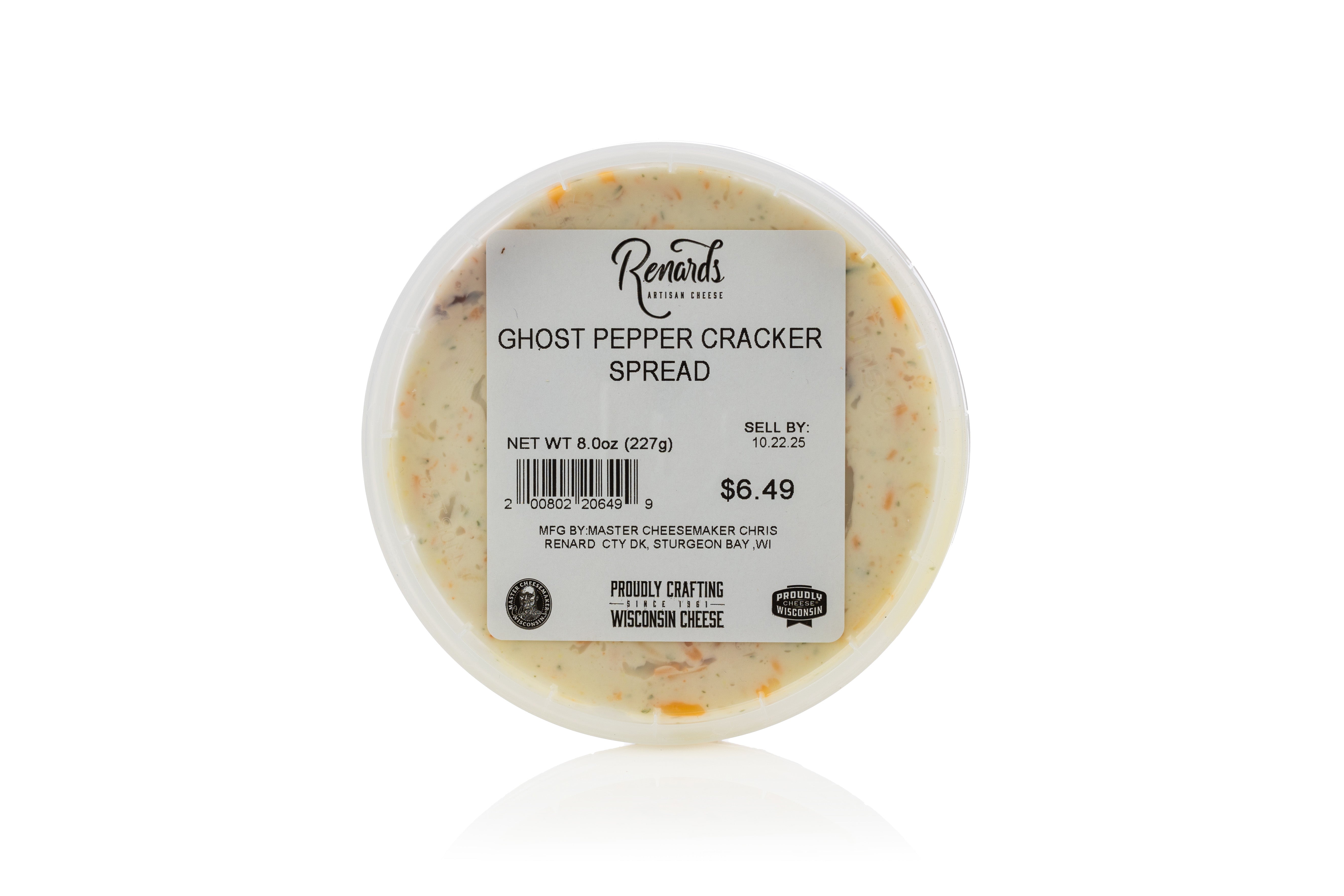 Packaged Ghost Pepper Cracker Spread