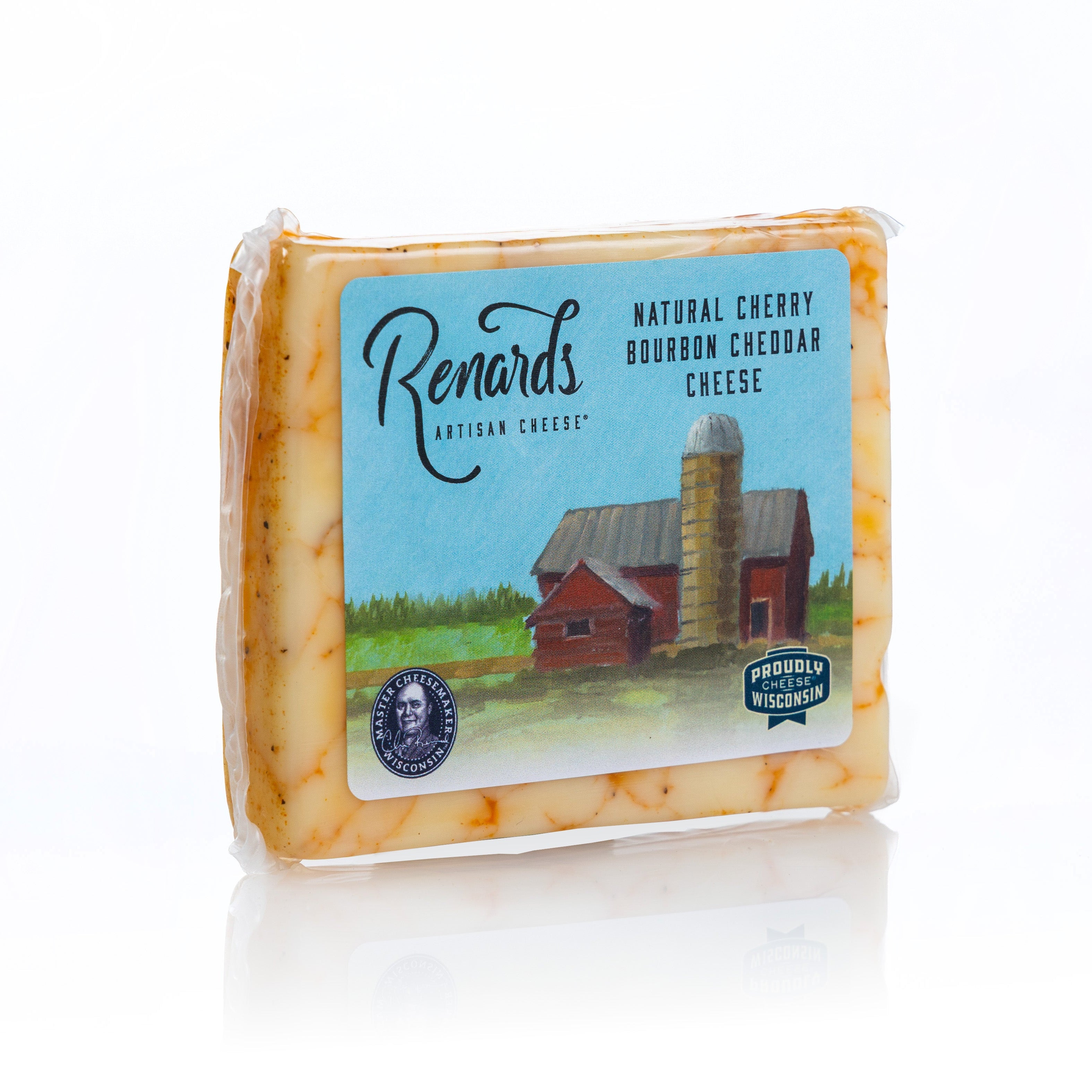 Cherry Bourbon Cheddar Cheese – Renard's Cheese