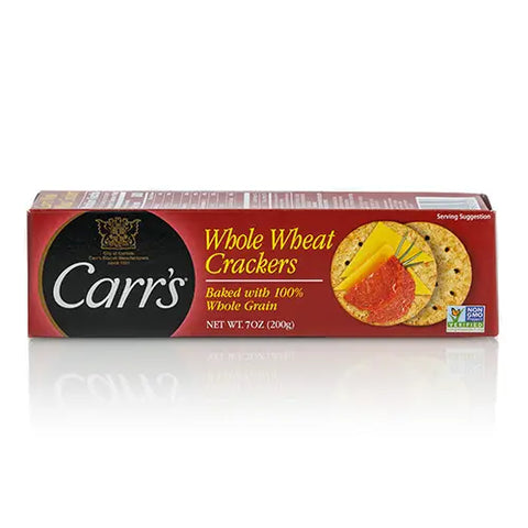 Box of Whole Wheat Crackers from Carr's