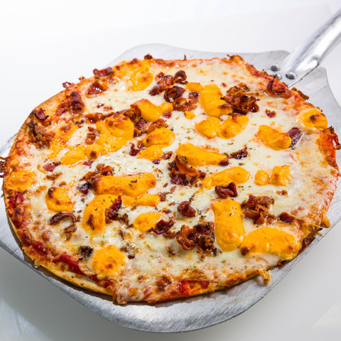 Cheese Curd & Bacon Pizza