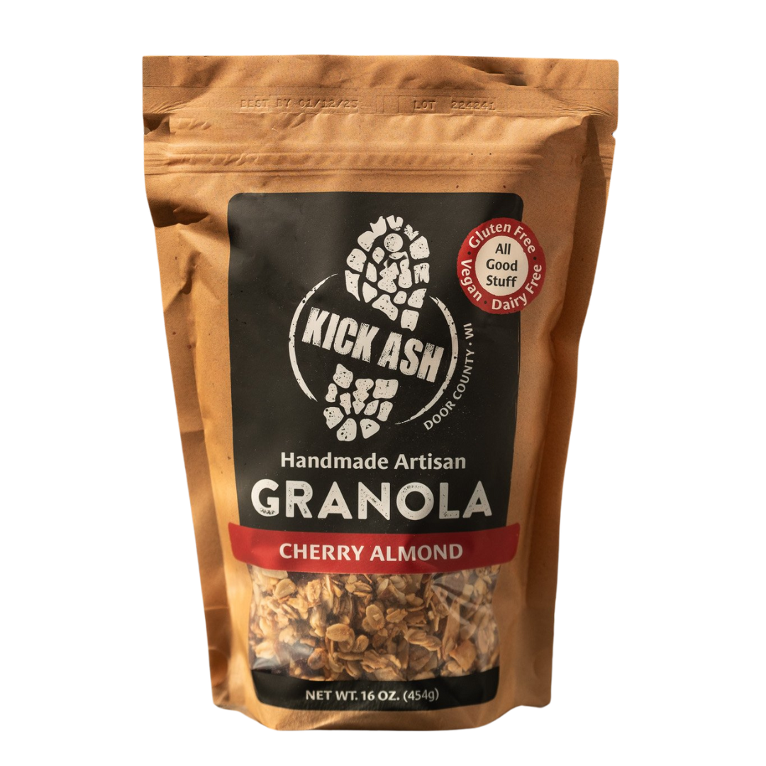 Bag of Cherry Almond Granola from Kick Ash Granola