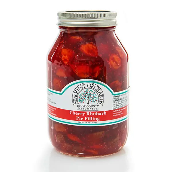 Cherry Rhubarb Pie Filling