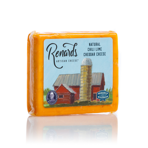 Chili Lime Cheddar Cheese Renard's Cheese
