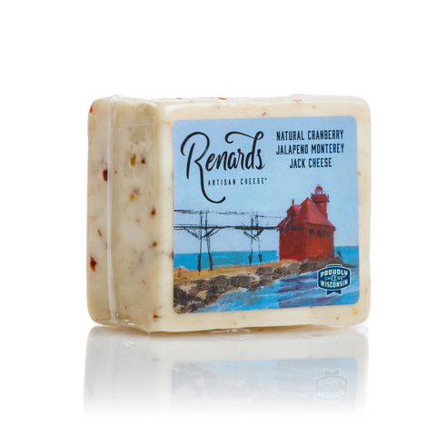 Renard's Cheese, Cranberry Jalapeno Monterey Jack Cheese