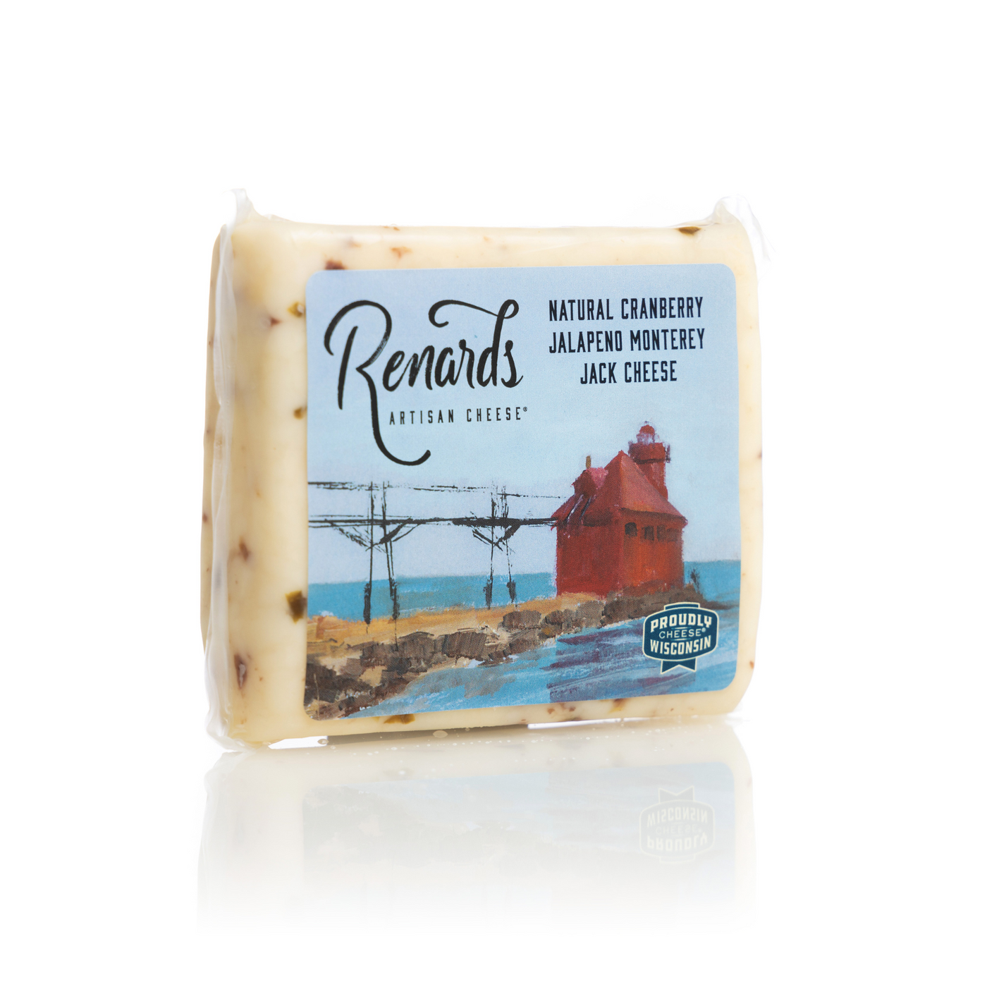 Cranberry Jalapeno Monterey Jack Cheese – Renard's Cheese Cranberry Jalapeno Monterey Jack Cheese – Renard's Cheese
