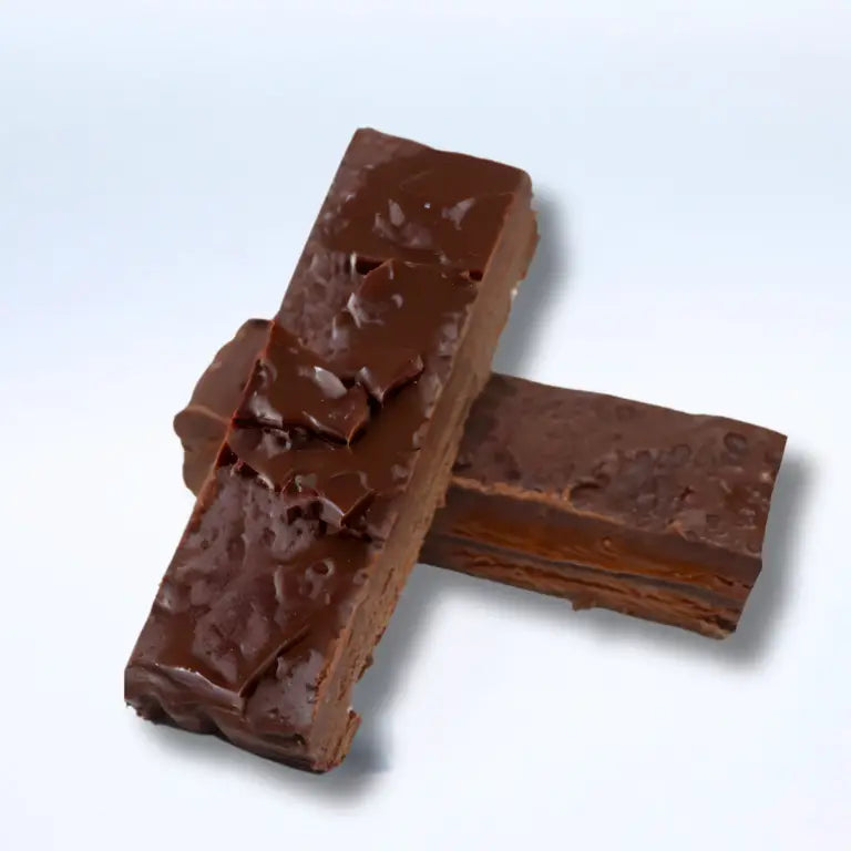 Dark Chocolate Sea Salt Caramel Fudge - Cloverleaf