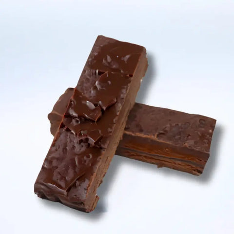 Dark Chocolate Sea Salt Caramel Fudge - Cloverleaf