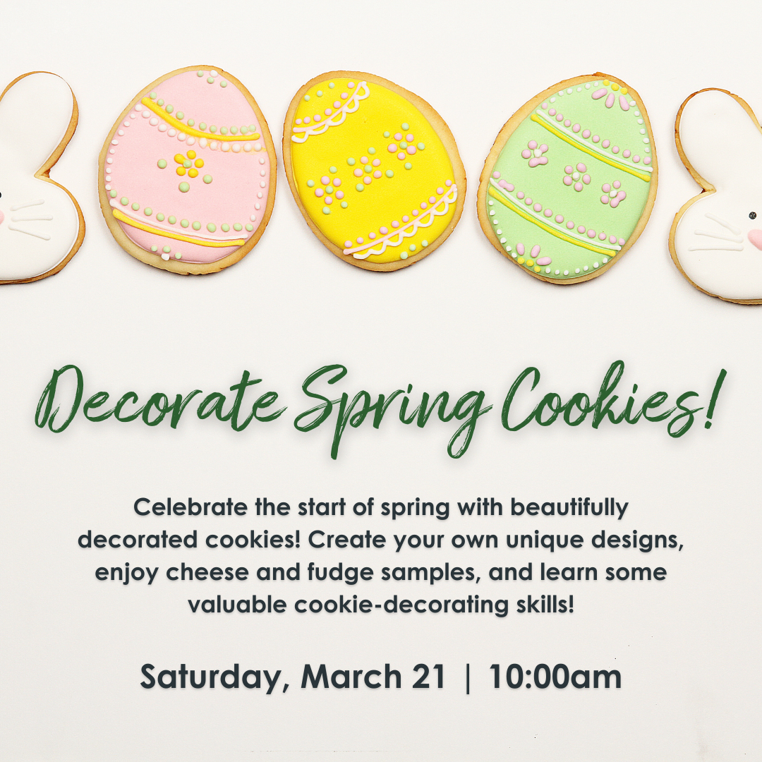 Cookie Decorating Workshop: Spring Designs