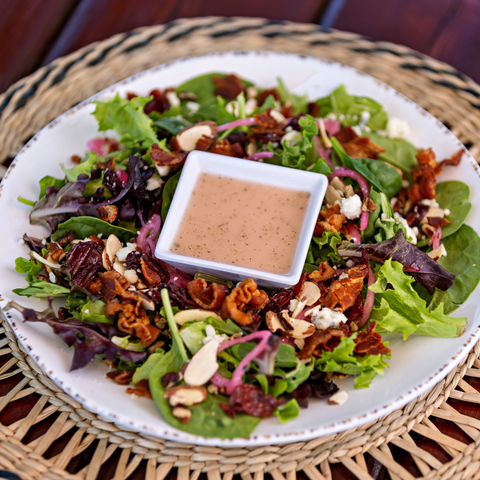Door County Cherry, Bacon, and Bleu Cheese Salad