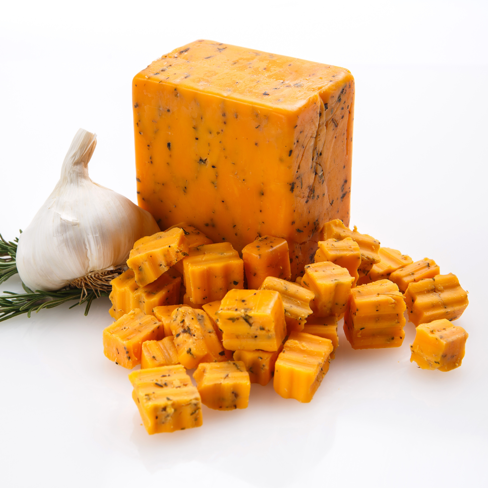 Garlic and Herb Cheddar Cheese Renard's Cheese