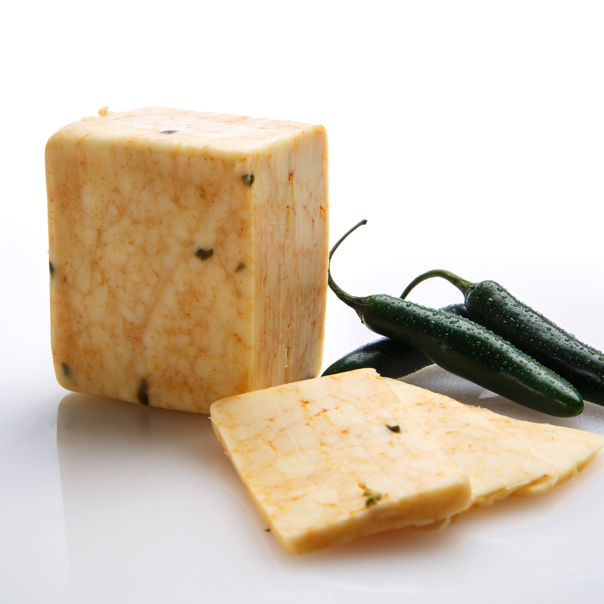 Ghost Pepper Monterey Jack Cheese, Renard's Cheese