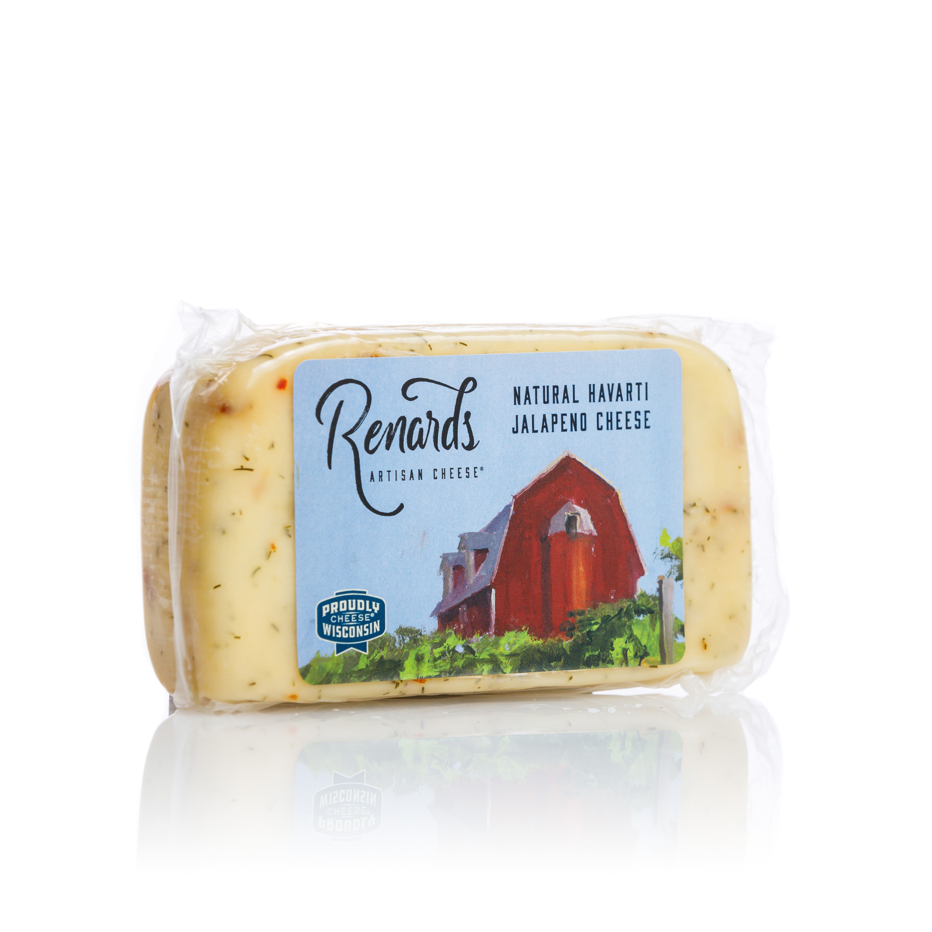 Havarti Cheese with Jalapeno - Creamy Heat – Renard's Cheese