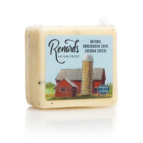 Horseradish and Chive Cheddar Cheese