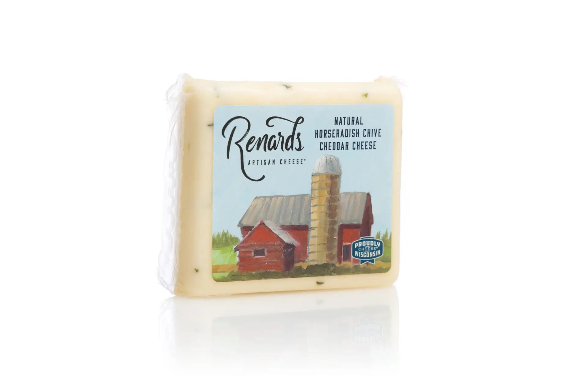 Renard's Horseradish and Chive Cheddar Cheese