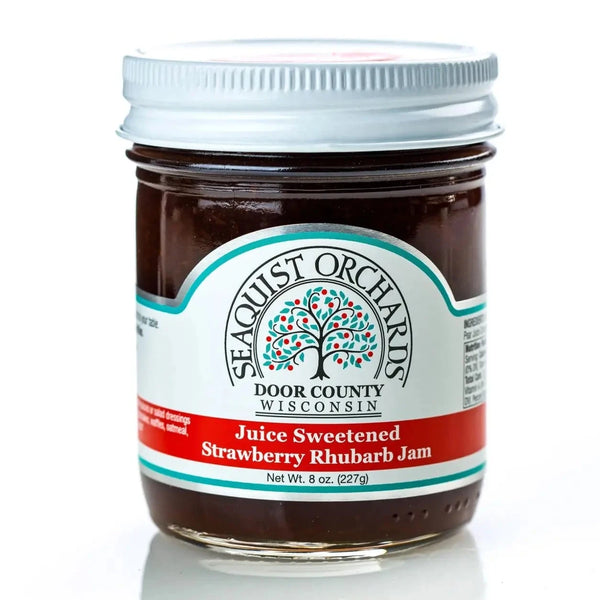 Juice Sweetened Strawberry Rhubarb Jam - Seaquist – Renard's Cheese