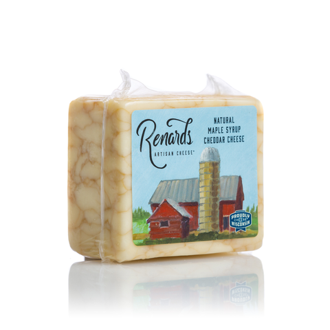 Maple Syrup Cheddar Cheese Renard's Cheese
