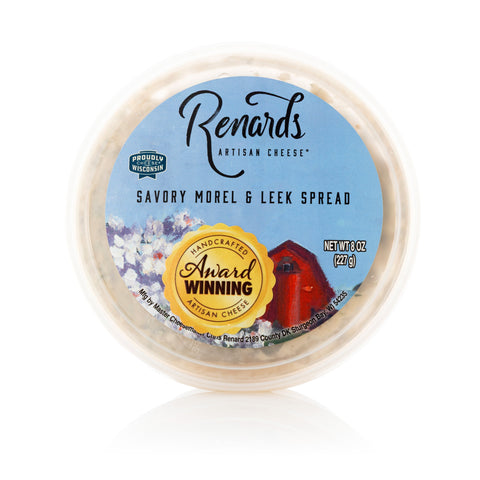 Packaged Morel & Leek Cheese Spread