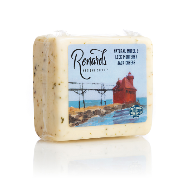 Morel and Leek Monterey Jack Cheese – Renard's Cheese