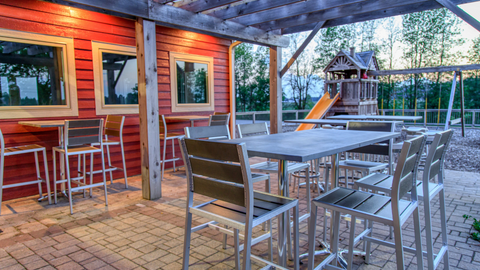 Renard's Outdoor Dining Area and Playground