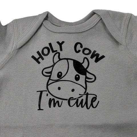 "Holy Cow I'm Cute" onesie