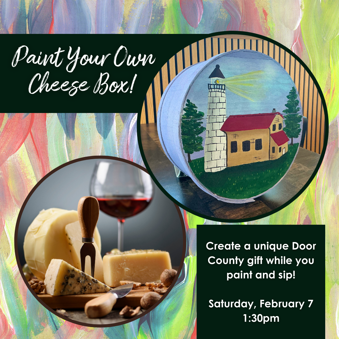 Paint Your Own Cheese Box!