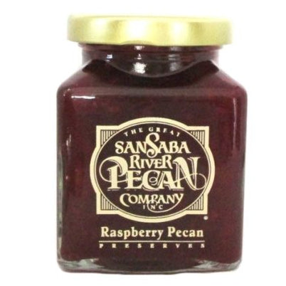 8oz jar of Raspberry Pecan Preserves
