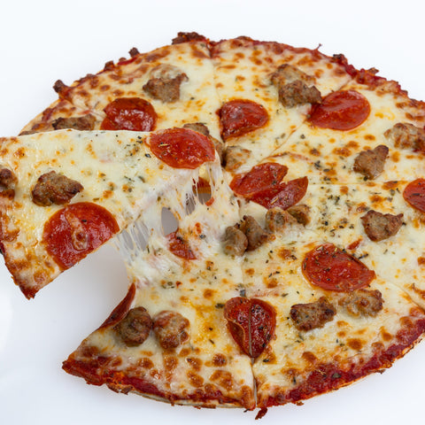 Sausage and Pepperoni Pizza | Bistro