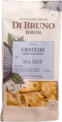 Package of Crostini Sea Salt Crackers