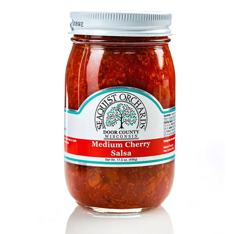 Medium Cherry Salsa by Seaquist Orchards – Renard's Cheese Medium Cherry Salsa by Seaquist Orchards – Renard's Cheese