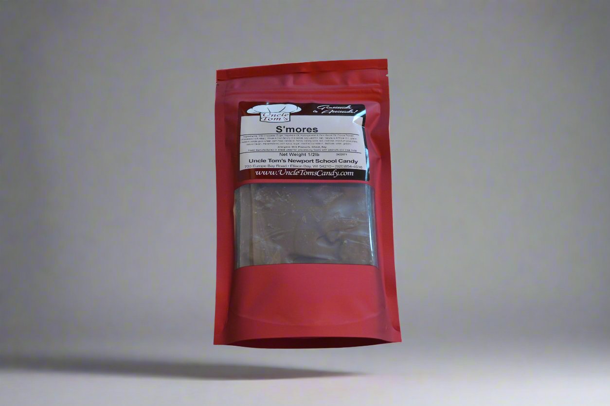 Package of S'mores Bark from Uncle Tom's Candy