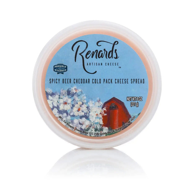 Spicy Beer Cheddar Cheese Spread – Renard's Cheese