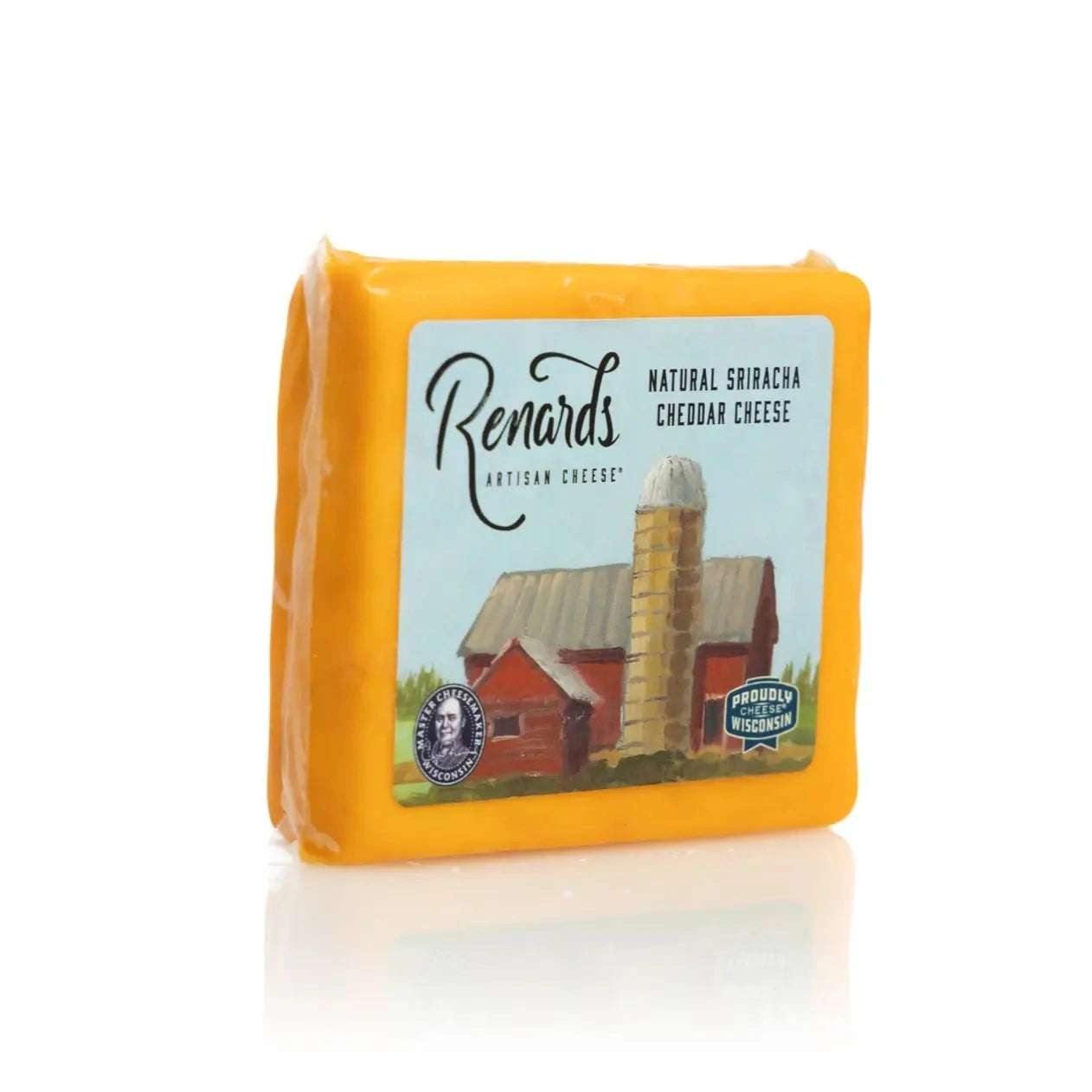 Natural Sriracha Cheddar Cheese 8oz