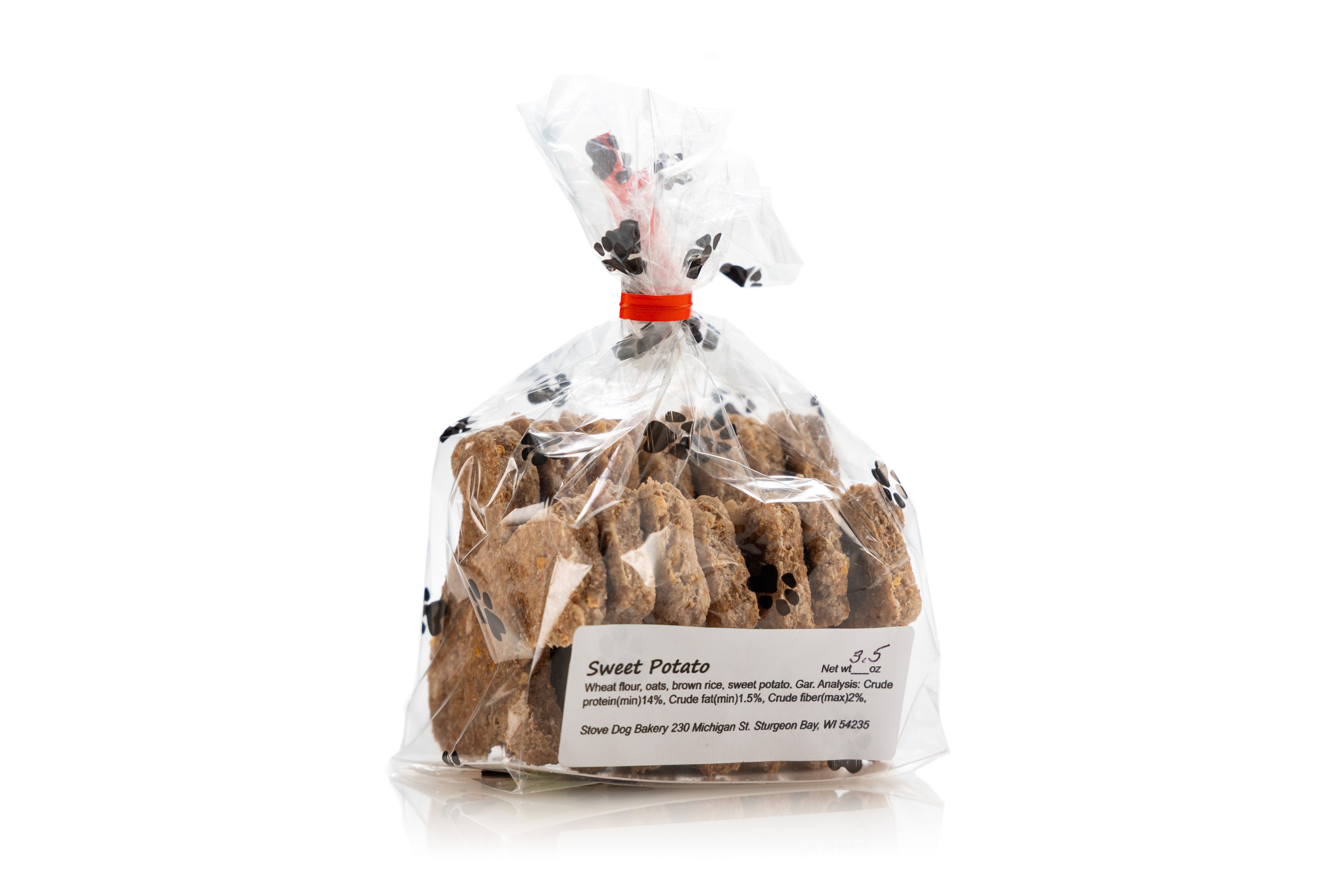 Bag of Sweet Potato Squirrel Dog Treats