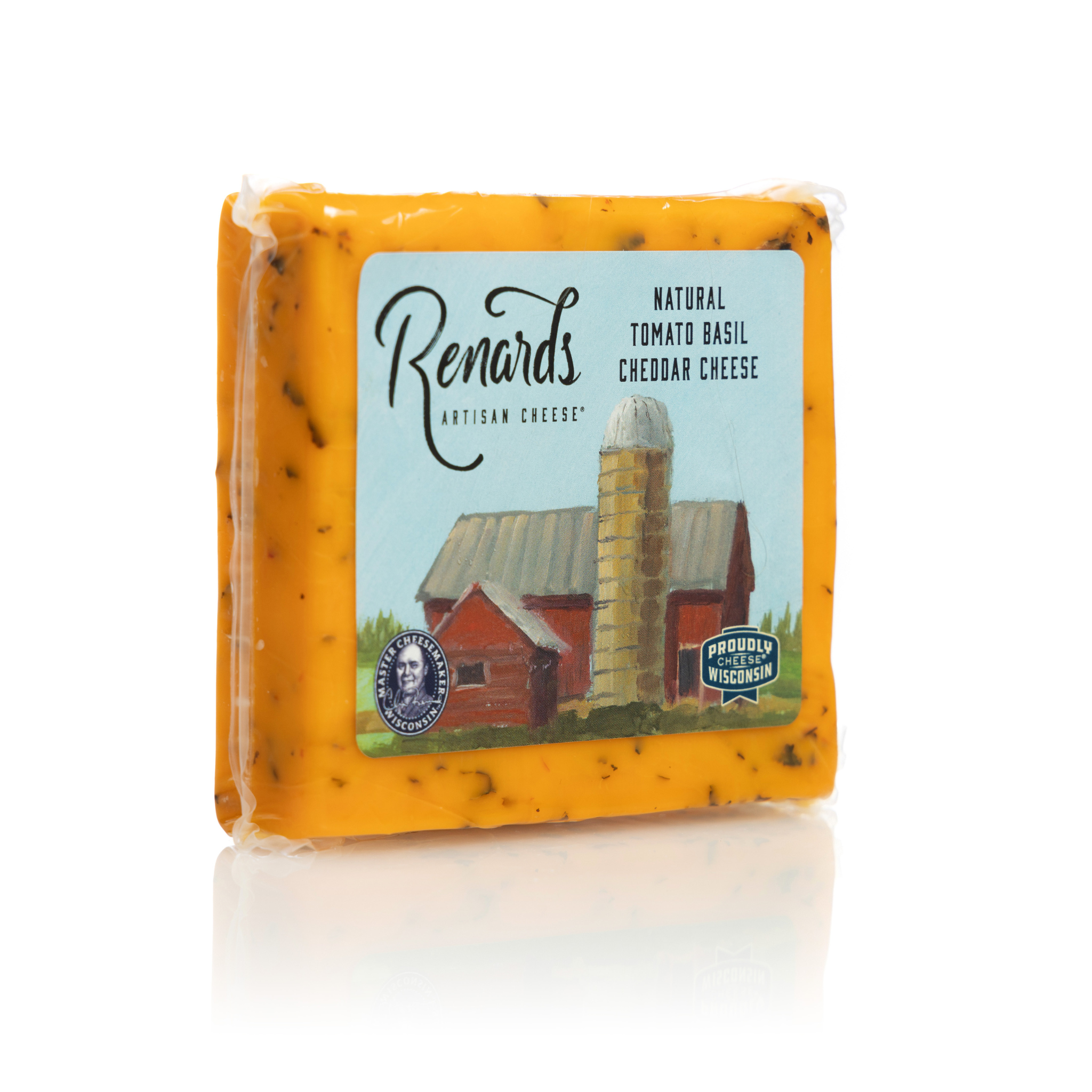 Tomato Basil Cheddar Cheese 16oz