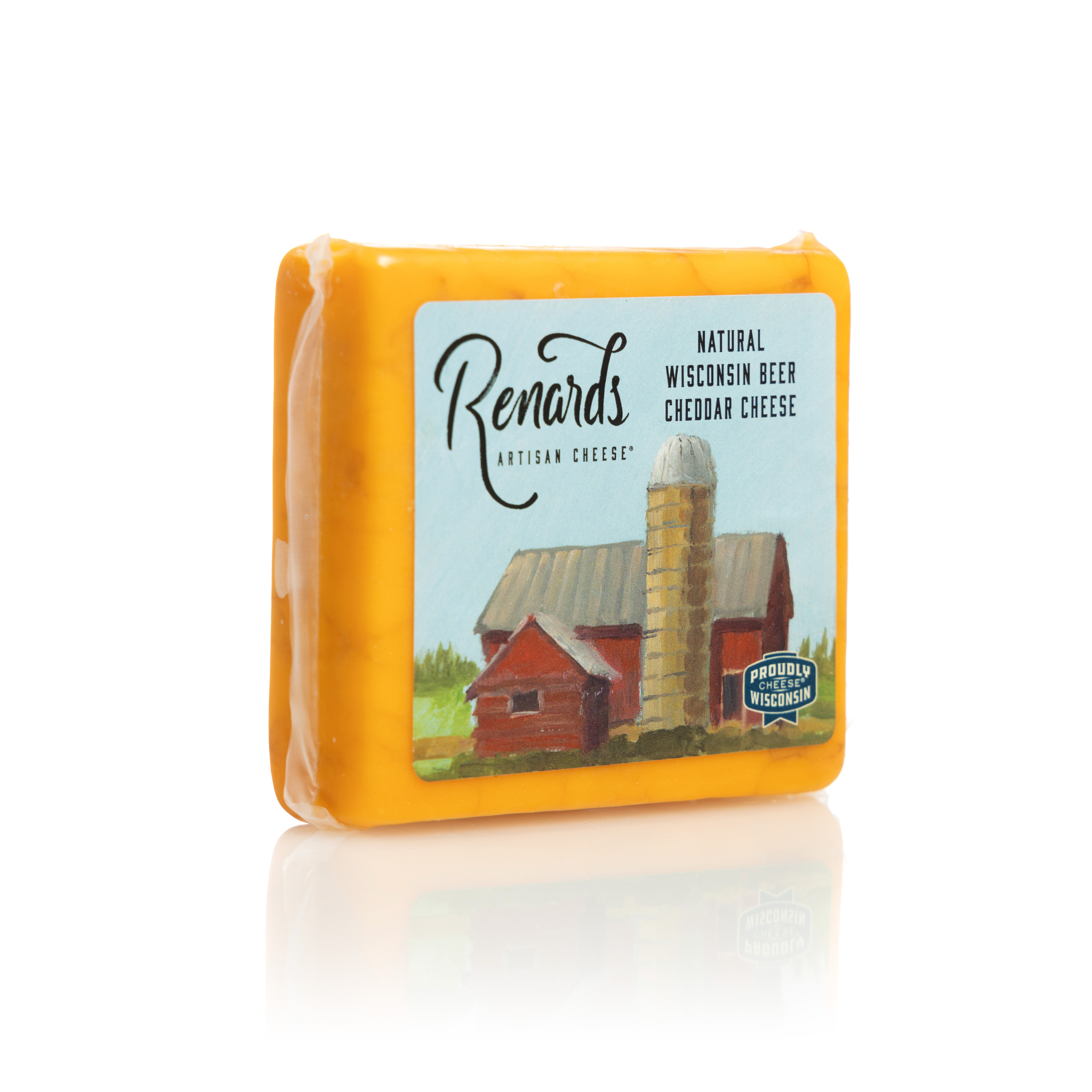 Wisconsin Beer Cheddar Cheese 8 oz