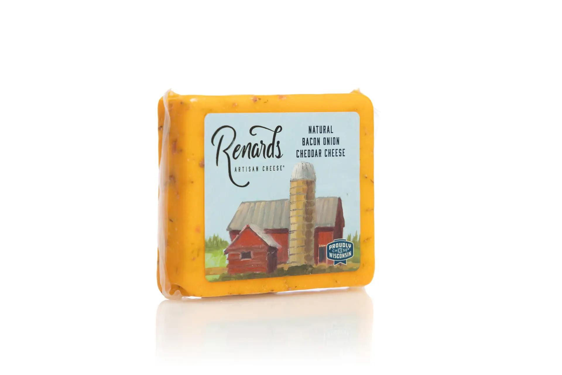 Bacon and Onion Cheddar ~ Renard's Cheese ~ Door County, WI