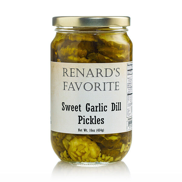 Sweet Garlic Dill Pickles - Renard's Favorite Jar