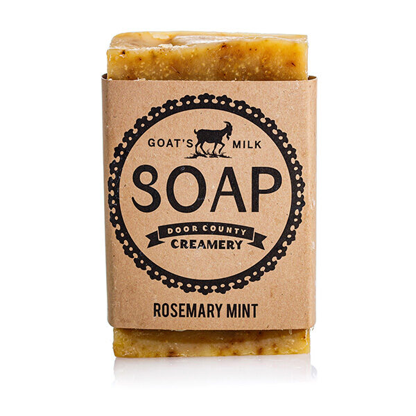 Rosemary Mint Goat's Milk Soap - Door County Creamery