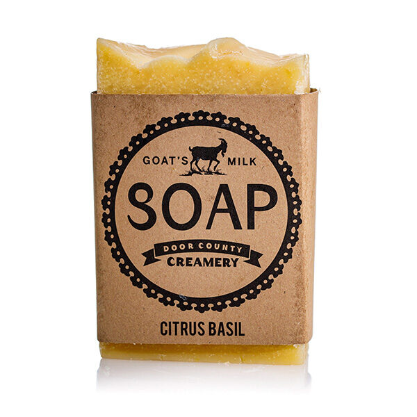 Citrus Basil Goat's Milk Soap - Door County Creamery