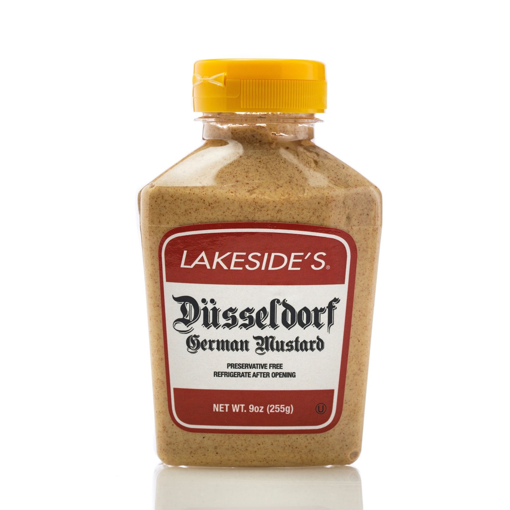 Lakeside's Diisseldorf German Mustard Bottle
