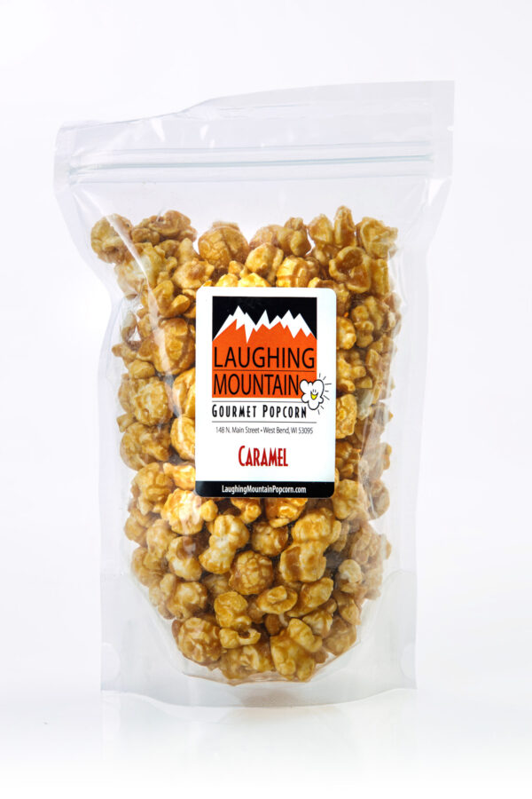 Laughing Mountain Gourmet Popcorn Carmel Bag