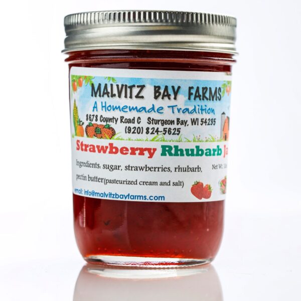 Strawberry Rhubarb Jam - Malvitz-0