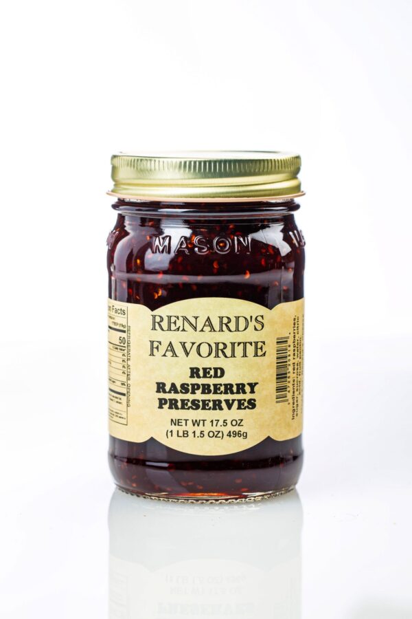 Red Raspberry Preserves - Renard's Favorites-0